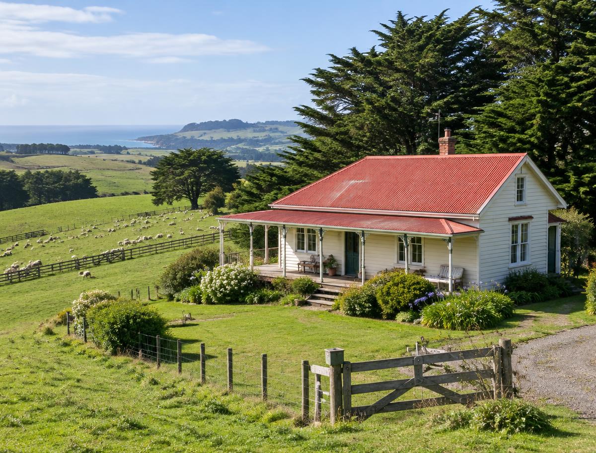 Farmhouse at 1180 Māhia East Coast Road, Nūhaka